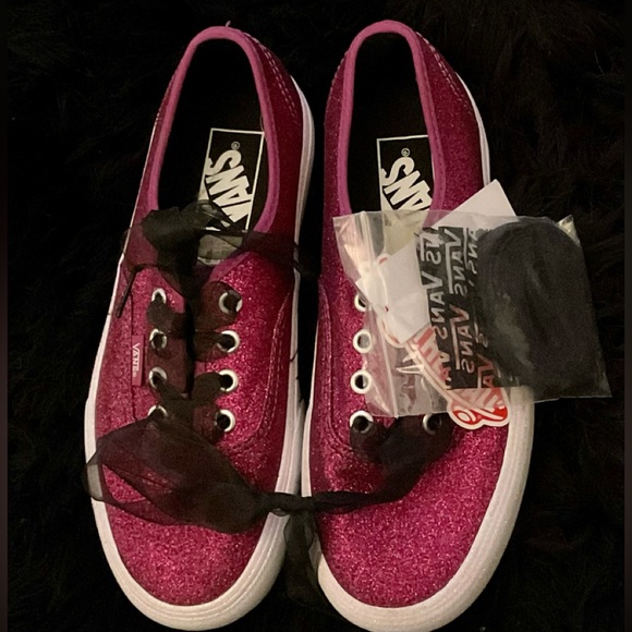 Vans Shoes - Vans Unisex Authentic Platform Glitter Shoes